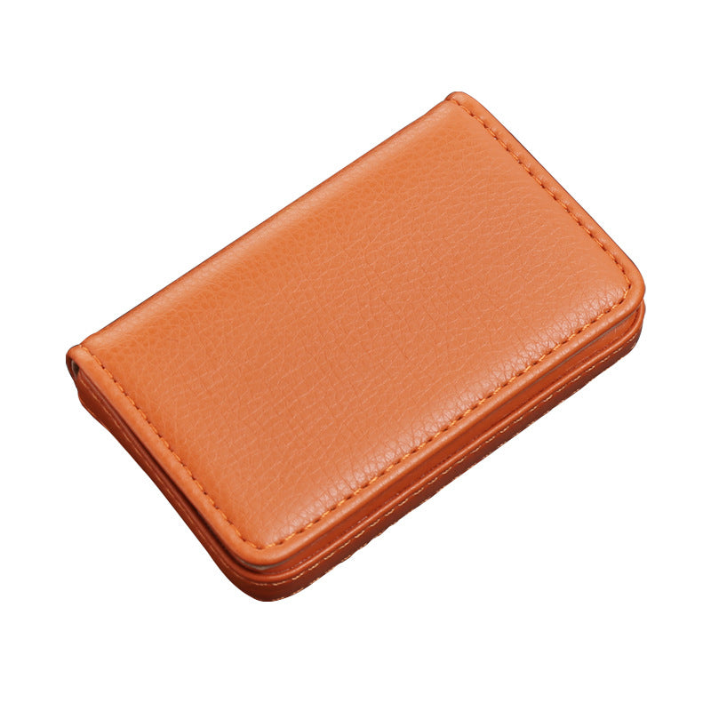 In-Stock Wholesale Pu Business Card Holder, Business Card Case, Business Card Wallet, Company Gift, Faux Leather