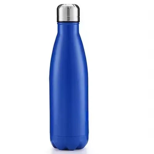 DIY Vacuum Water Bottles 500ML Safety 304 Stainless Steel Sport Coffee Cup Thermose Girls Boy Student Birth Gift Customized Logo