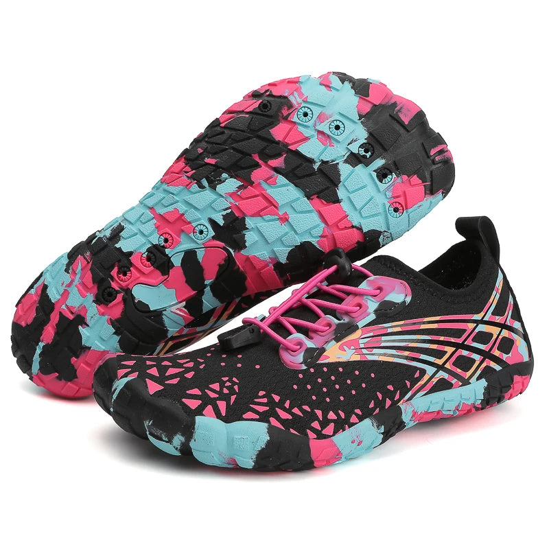 Unisex River Tracing Shoes Indoor Fitness Outdoor Speed Interference Water Beach Shoes Couples Swimming Men Women Quick-drying