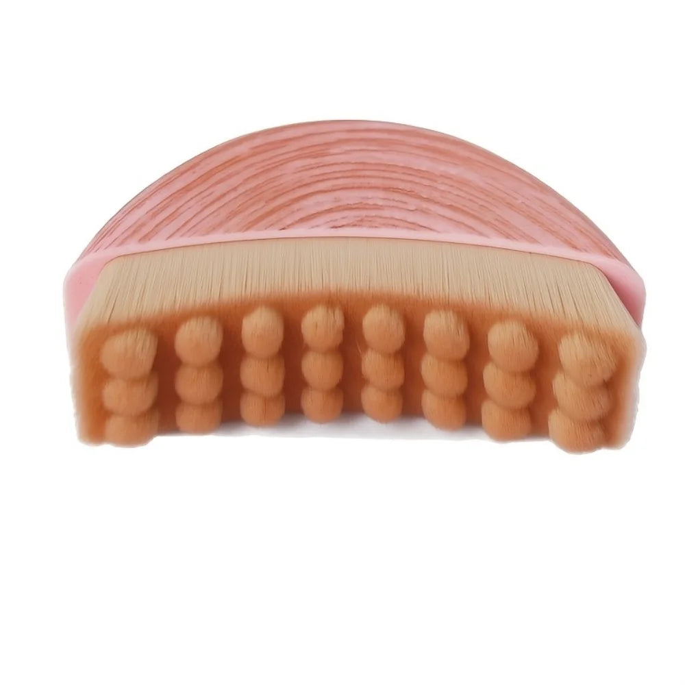 1 Simple Portable Facial Contour Care Brush, Facial Scraping Brush, Eye and Neck Care Brush, Makeup Brush