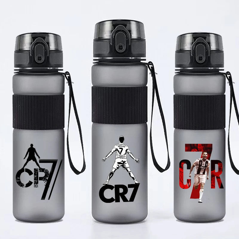 New Cristiano Ronaldo CR7 Water Bottles Large Capacity Water Bottles Summer Outdoors Casual Sports Water Cup Birthday Gifts