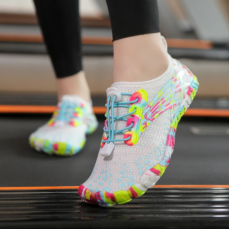 Unisex River Tracing Shoes Indoor Fitness Outdoor Speed Interference Water Beach Shoes Couples Swimming Men Women Quick-drying
