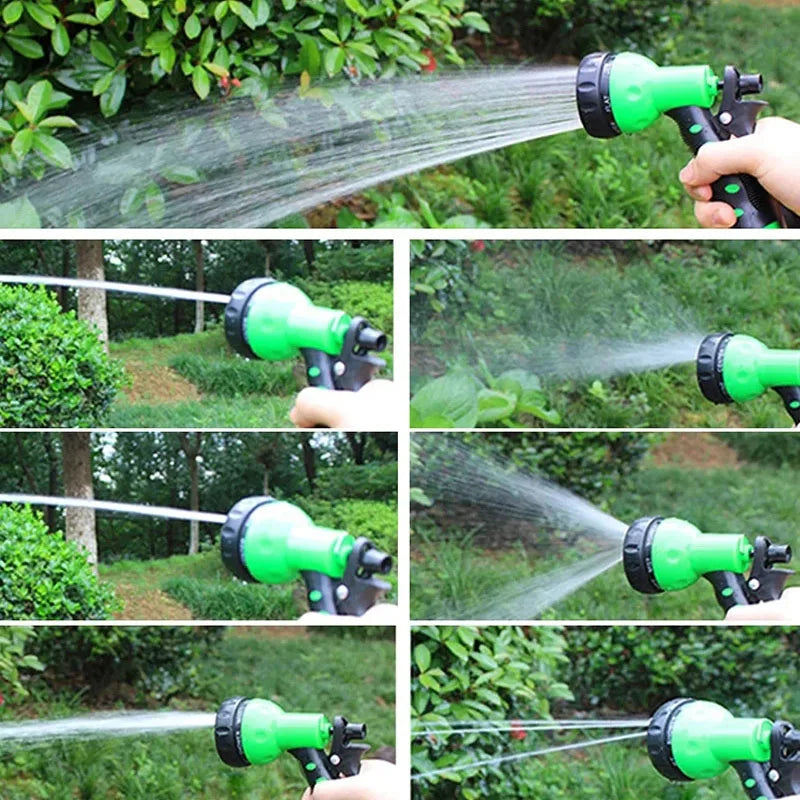 2024 Expandable Magic Hose, High-Pressure Car Wash, 7Water Spraying Functions, Water Gun, Home Garden Watering Hose Garden Hose