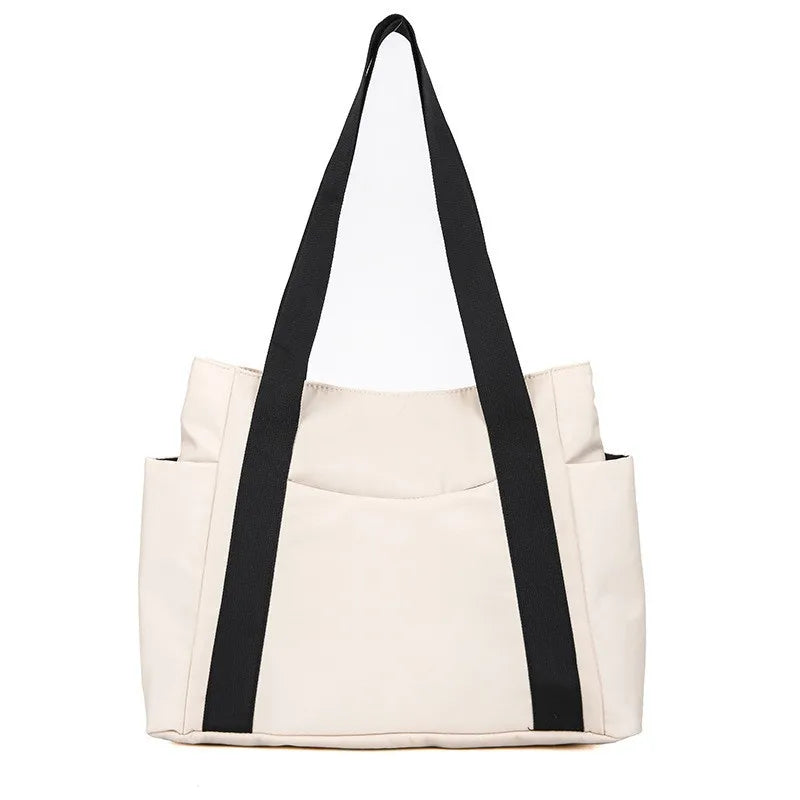 Women's Bag Designer Luxury Bag Nylon Commuting Shoulder Handbag Solid Color Tote Bag Mommy Large Capacity Vacation Handbag 2026
