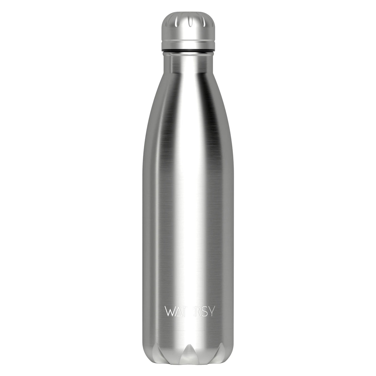 WATERSY 500ml Stainless Steel Water Bottle Insulated Vacuum Flask Double Wall Thermal Cup Keep Cold Hot Sports Kettle
