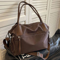 Vintage Nylon Women Shoulder Bag Large Capacity Waterproof Shoulder Bag Daily Commuting Handbag Travel Totes Bags Female Purses