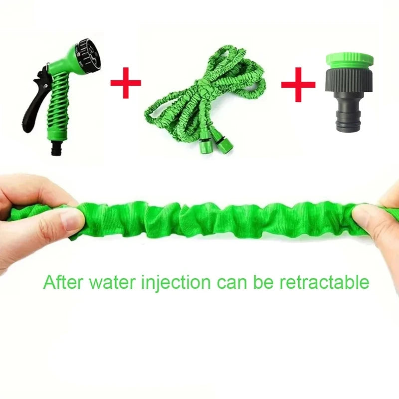 2024 Expandable Magic Hose, High-Pressure Car Wash, 7Water Spraying Functions, Water Gun, Home Garden Watering Hose Garden Hose