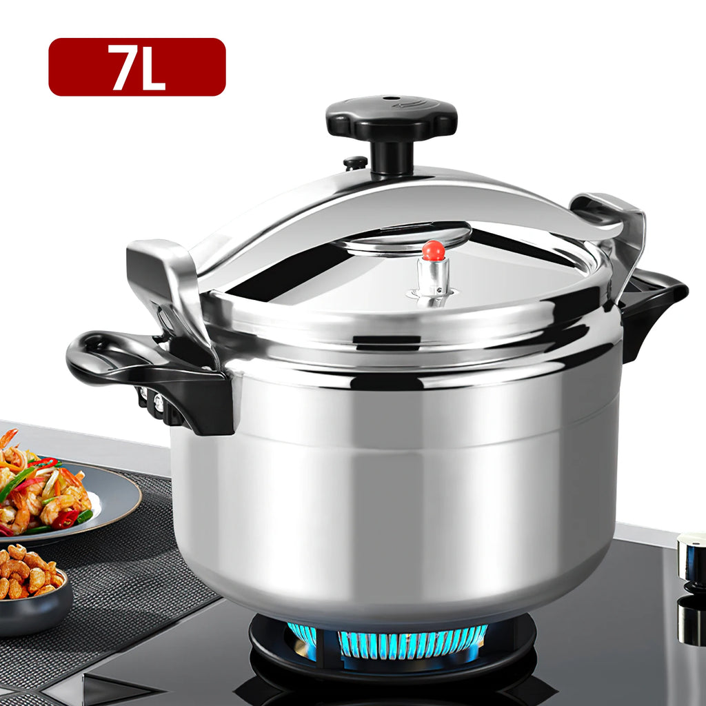 Crafted from high-quality aluminum alloy with excellent high-temperature resistance and advanced safety locking mechanism. Designed to prevent accidental opening during operation, ensuring maximum safety for home and commerci