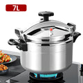 Crafted from high-quality aluminum alloy with excellent high-temperature resistance and advanced safety locking mechanism. Designed to prevent accidental opening during operation, ensuring maximum safety for home and commerci