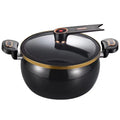 Large-Capacity Micro-Pressure Sandpot Household Slow-Cooking Stew Pot Soup Pot Stainless Steel Pumpkin Pot Induction Cooker & Ga