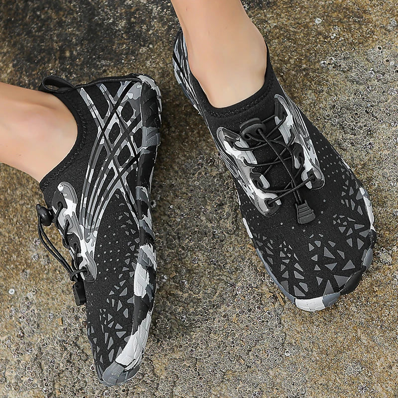 Unisex River Tracing Shoes Indoor Fitness Outdoor Speed Interference Water Beach Shoes Couples Swimming Men Women Quick-drying