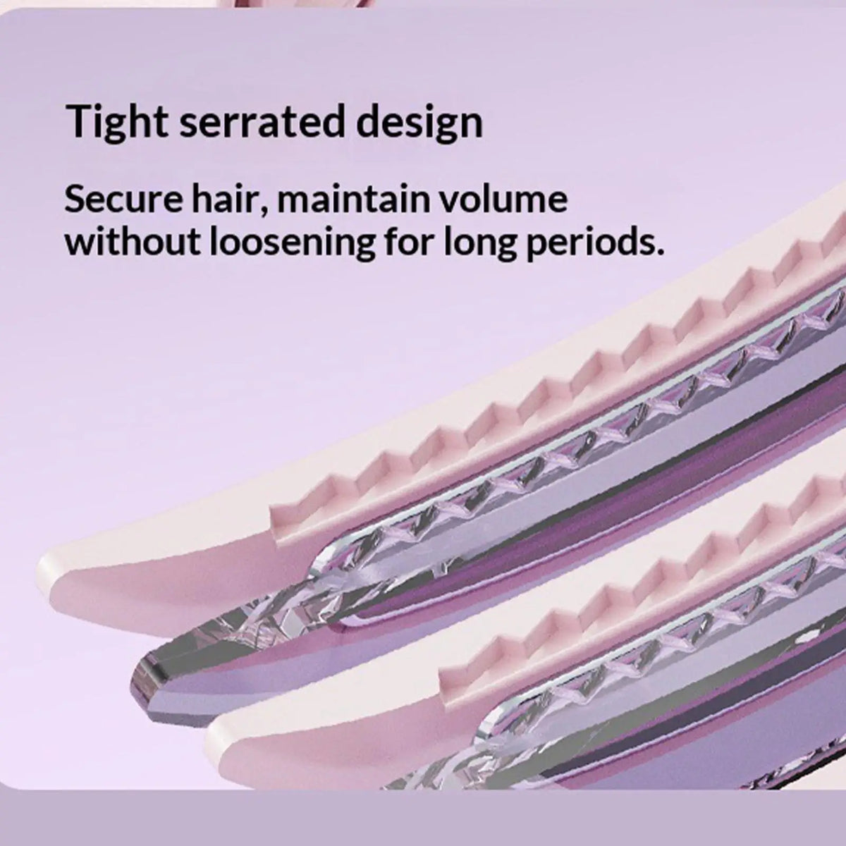 wireless heated root lifter comb Heated Hair Volume Clip Rechargeable bangs volumizing clip Safe Two-Temperature Root Lifter