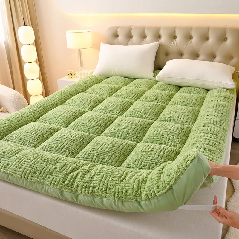 1PC Tatami Thicken Mattress Mat Soft Cushion for Home Use Autumn Winter Mattress, Student Single Dormitory Hotel Bed Mattress