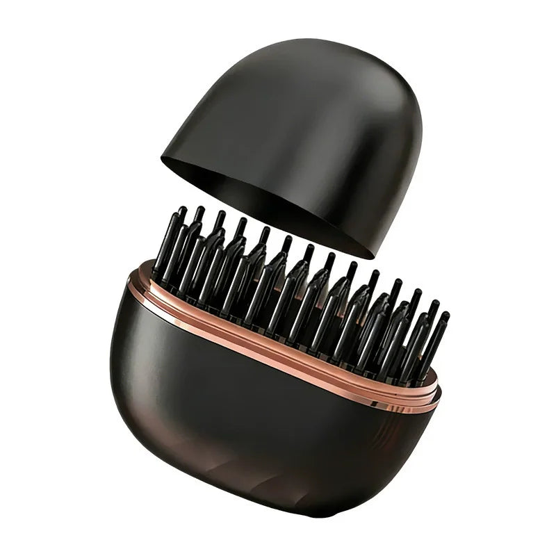 2026 New Mini Straightener Rechargeable Portable Hair Straightener Brush Anti-Scald Shell Cordless USB Charging Straighteners