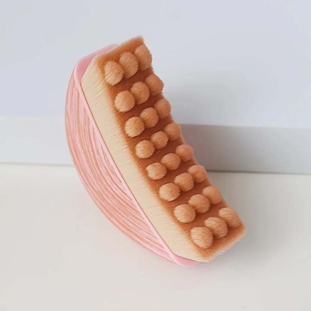 1 Simple Portable Facial Contour Care Brush, Facial Scraping Brush, Eye and Neck Care Brush, Makeup Brush
