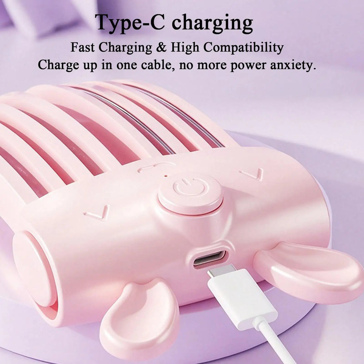 wireless heated root lifter comb Heated Hair Volume Clip Rechargeable bangs volumizing clip Safe Two-Temperature Root Lifter